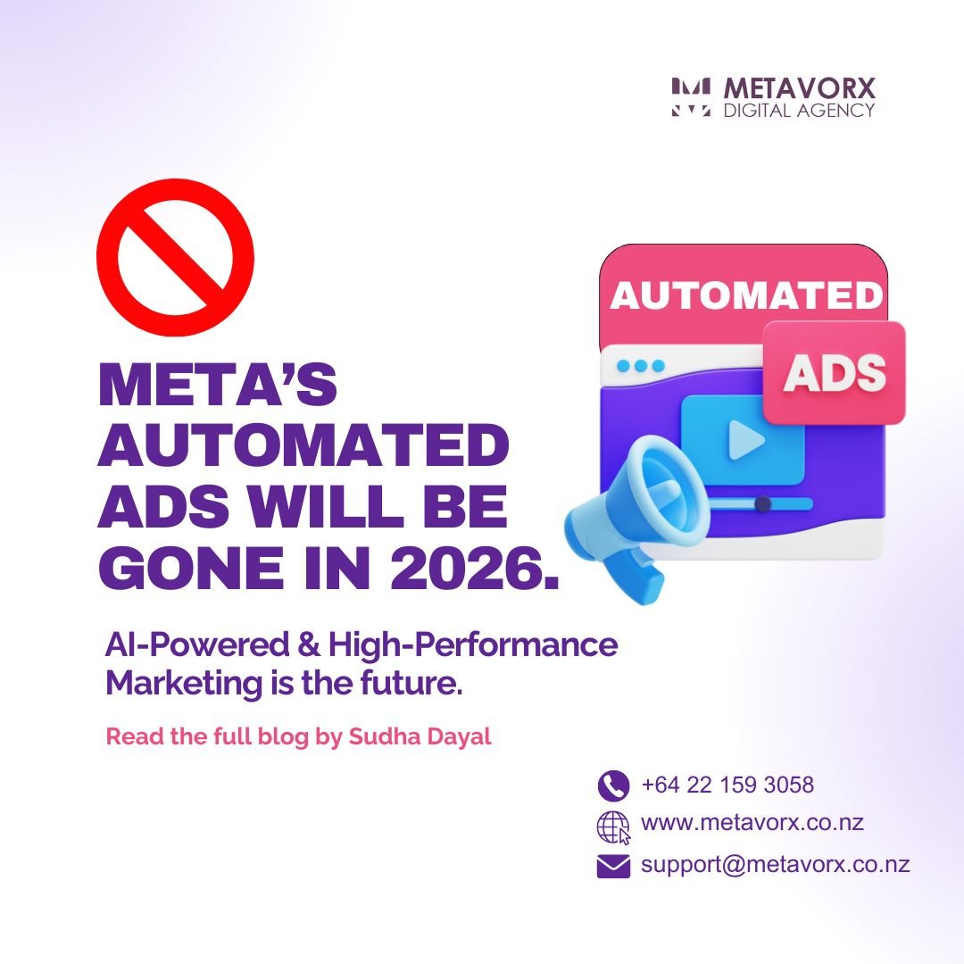 Meta’s Automated Ads will be gone in 2026: AI-Powered & High-Performance Marketing is the future.